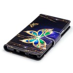Samsung Galaxy Note 8 Capa Butterfly Mágica