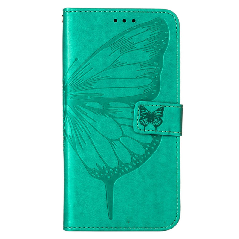 Xiaomi Redmi 10C Capa de design borboleta com cinta