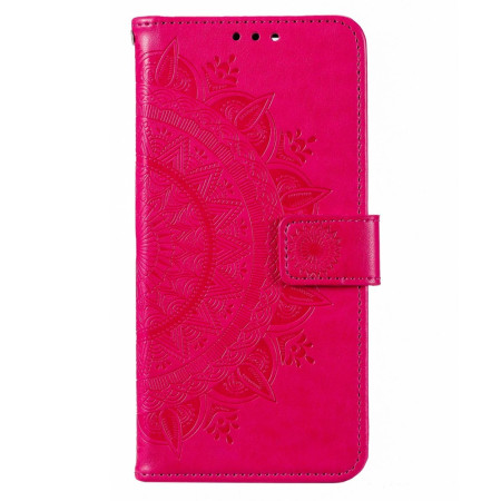Capa com padrão de mandala...