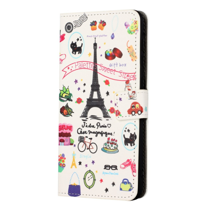 Capa iPhone 14 I Love Paris