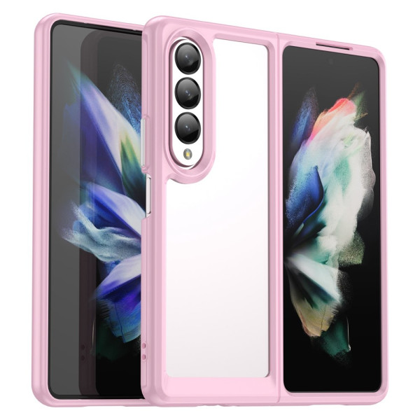 Samsung Galaxy Z Fold 4 Clear Case Edges coloridos