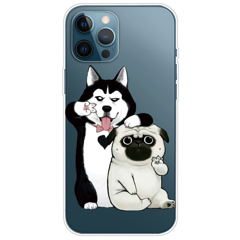 Capa iPhone 14 Pro Funny Dogs Pro
