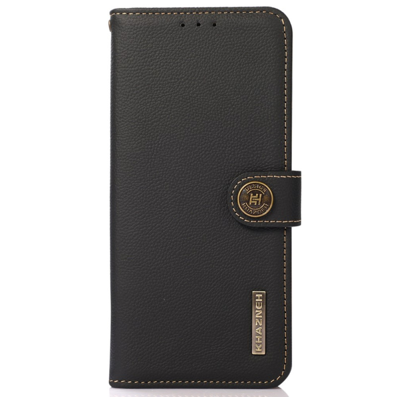 iPhone 14 Pro Genuine Leather Case KHAZNEH RFID
