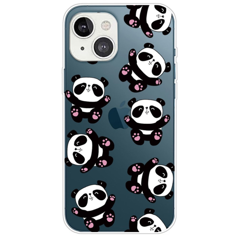 Capa iPhone 14 Plus Pequenos Pandas