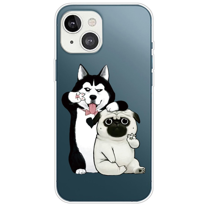 iPhone 14 Plus Case Dogs Diversão