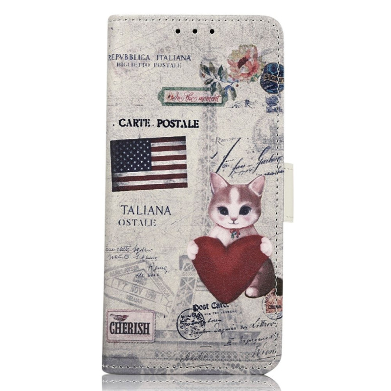 Capa iPhone 14 Pro Max Traveller Cat