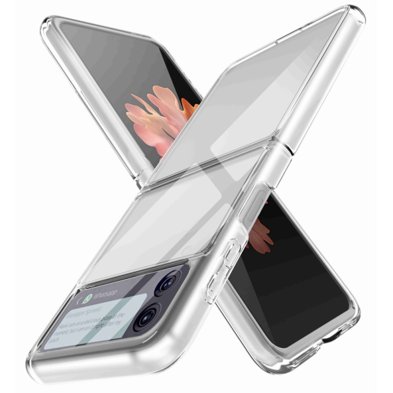 Samsung Galaxy Z Flip 4 Capa Anti-Tarnish Transparente