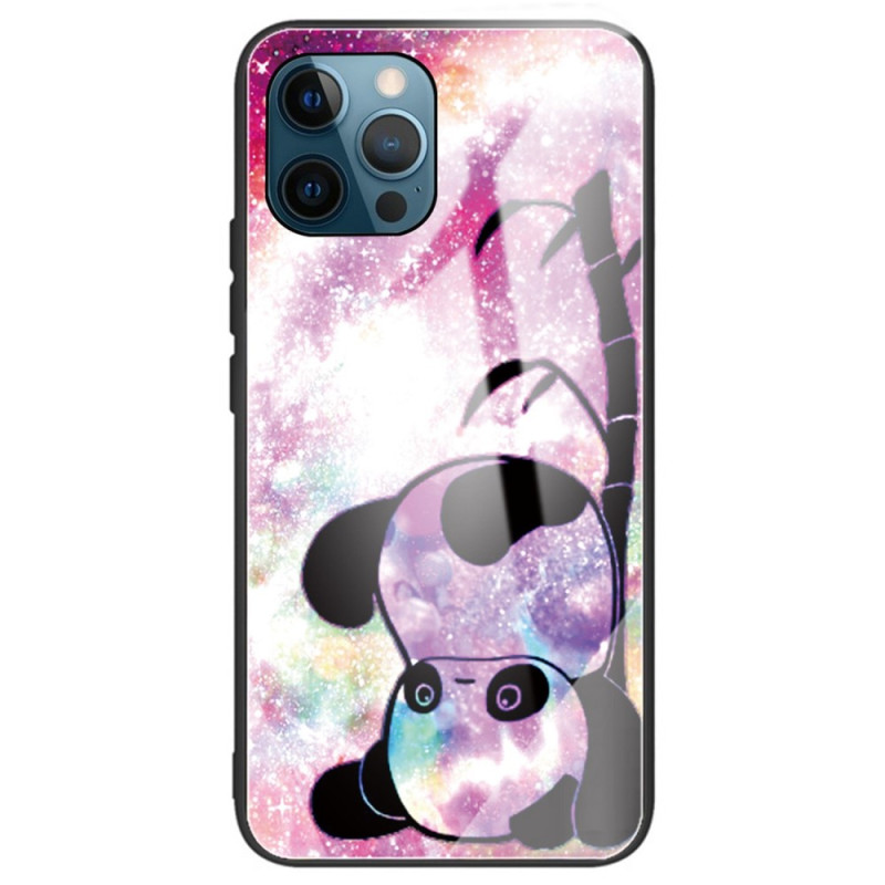 iPhone 14 Pro Max Case Panda de vidro temperado