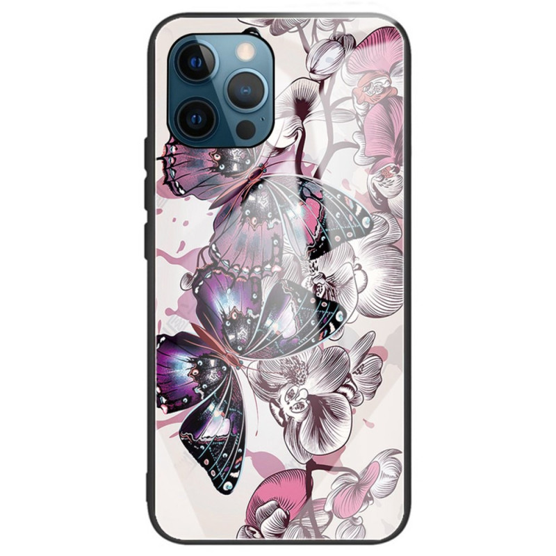 iPhone 14 Pro Max capa de vidro temperado Butterflies