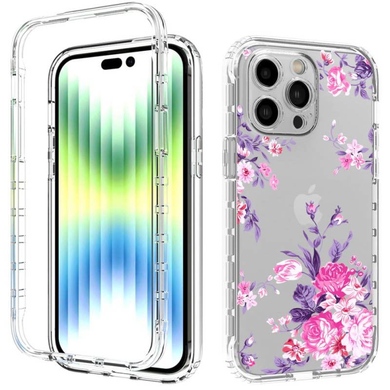 iPhone 14 Pro Max Reforçado Shell Floral