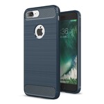iPhone 7 Plus / 8 Plus Capa escovada de fibra de carbono Ultra