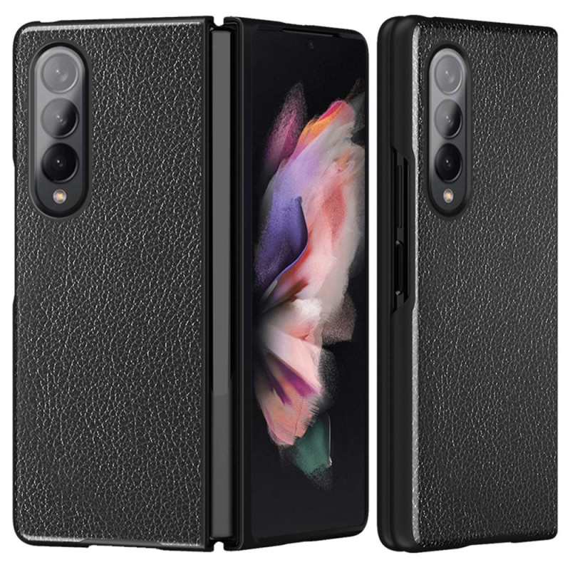Samsung Galaxy Z Fold 4 Faux Leather Case Coated Lychee