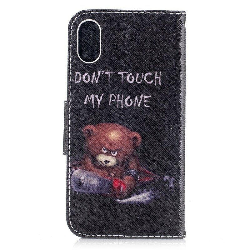 Capa iPhone X Urso Perigoso