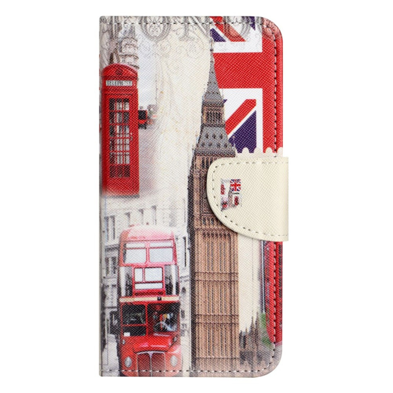 Capa de viagem para o iPhone 14 Pro London Trip