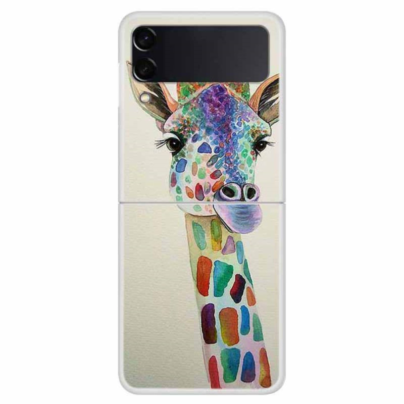 Samsung Galaxy Z Flip 4 Girafa Capa colorida