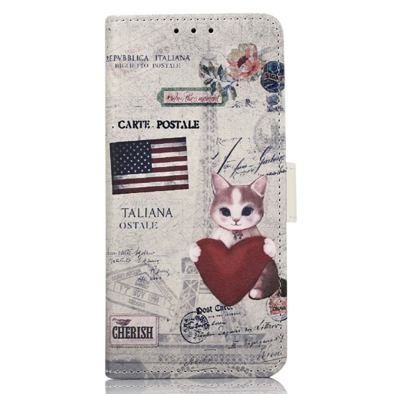 Capa OnePlus 10T 5G Traveler Cat