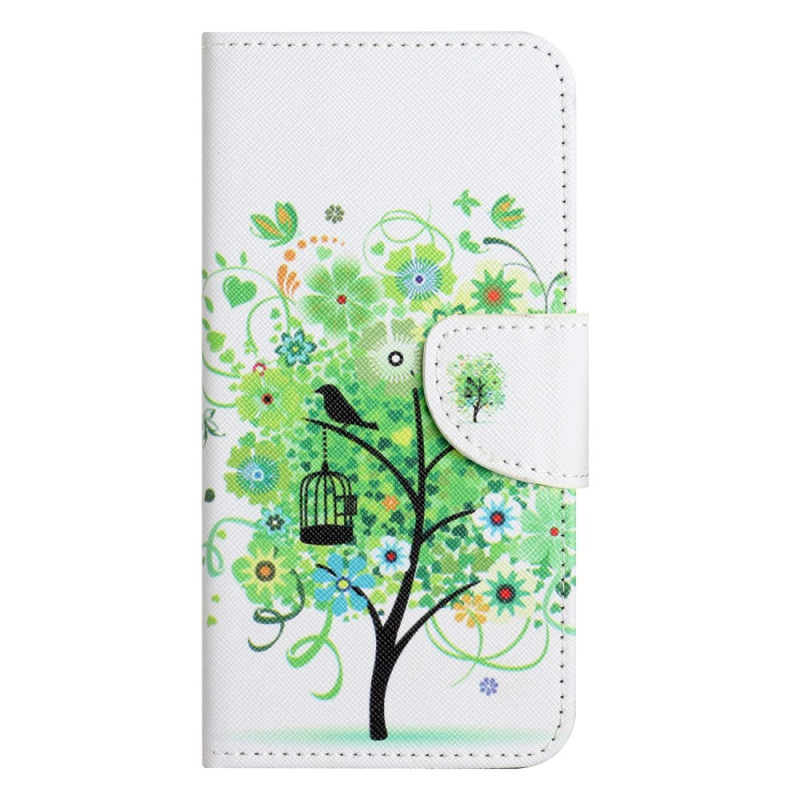 Árvore OnePlus 10T 5G com capa de folhagem verde