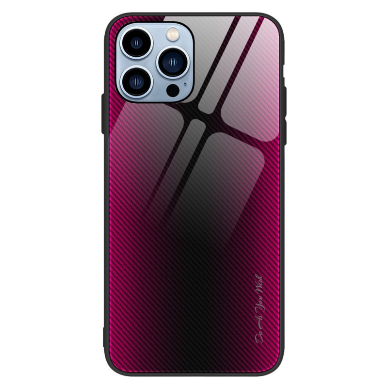 iPhone 14 Pro Case Fibra de Vidro Temperado Fibra de Carbono Clássico