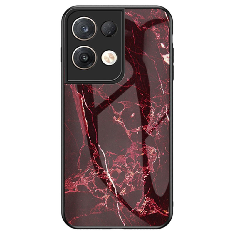 Capa de vidro temperado Oppo Reno 8 Pro Marble