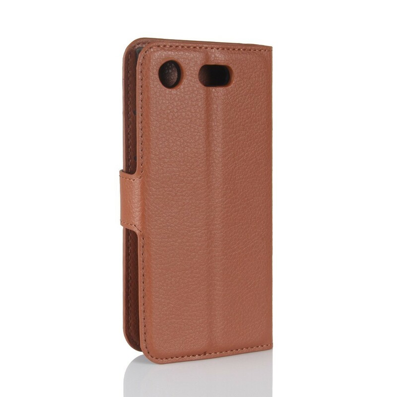 Capa de Couro Retro Compacta Sony Xperia XZ1