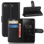 Capa de Couro Retro Compacta Sony Xperia XZ1 Capa de Couro Retro Compacta Sony Xperia XZ1