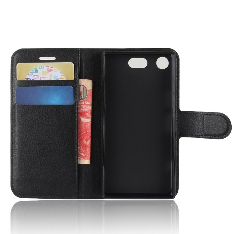 Capa de Couro Retro Compacta Sony Xperia XZ1 Capa de Couro Retro Compacta Sony Xperia XZ1
