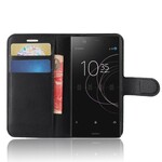Capa de Couro Retro Compacta Sony Xperia XZ1 Capa de Couro Retro Compacta Sony Xperia XZ1