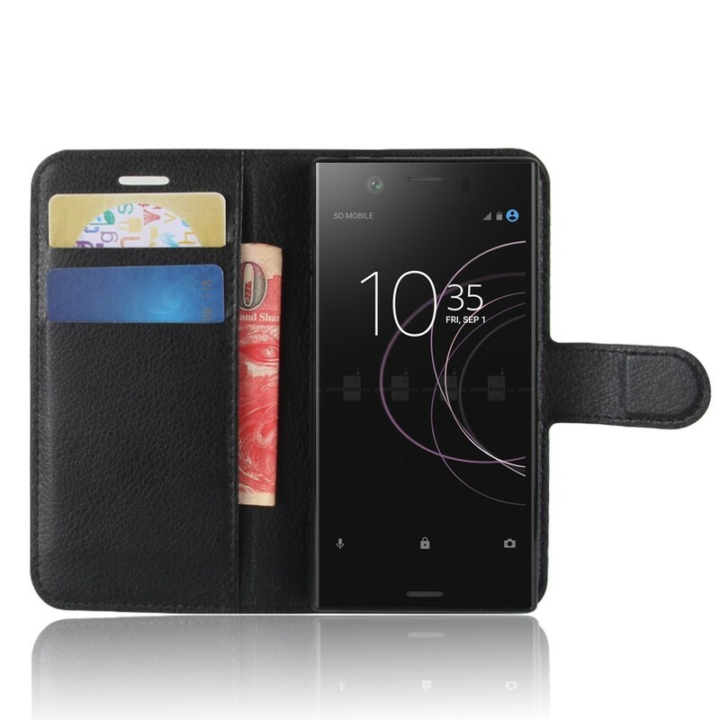 Capa de Couro Retro Compacta Sony Xperia XZ1 Capa de Couro Retro Compacta Sony Xperia XZ1