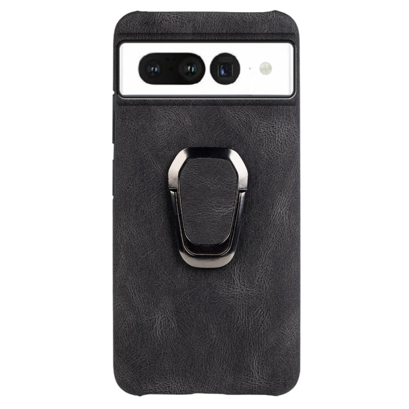Google Pixel 7 Cover Leather Effect Ring-Support