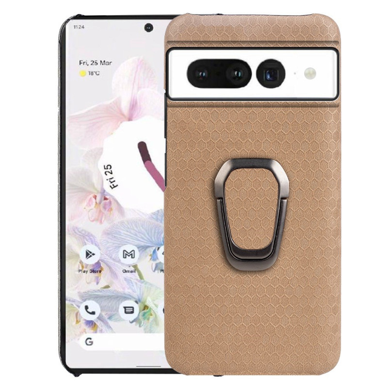 Coque Google Pixel 7 Pro Nid d'Abeille avec Anneau-Support