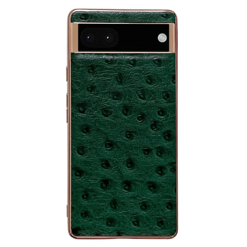 Google Pixel 7 Pro Genuine Leather Ostrich Style Case