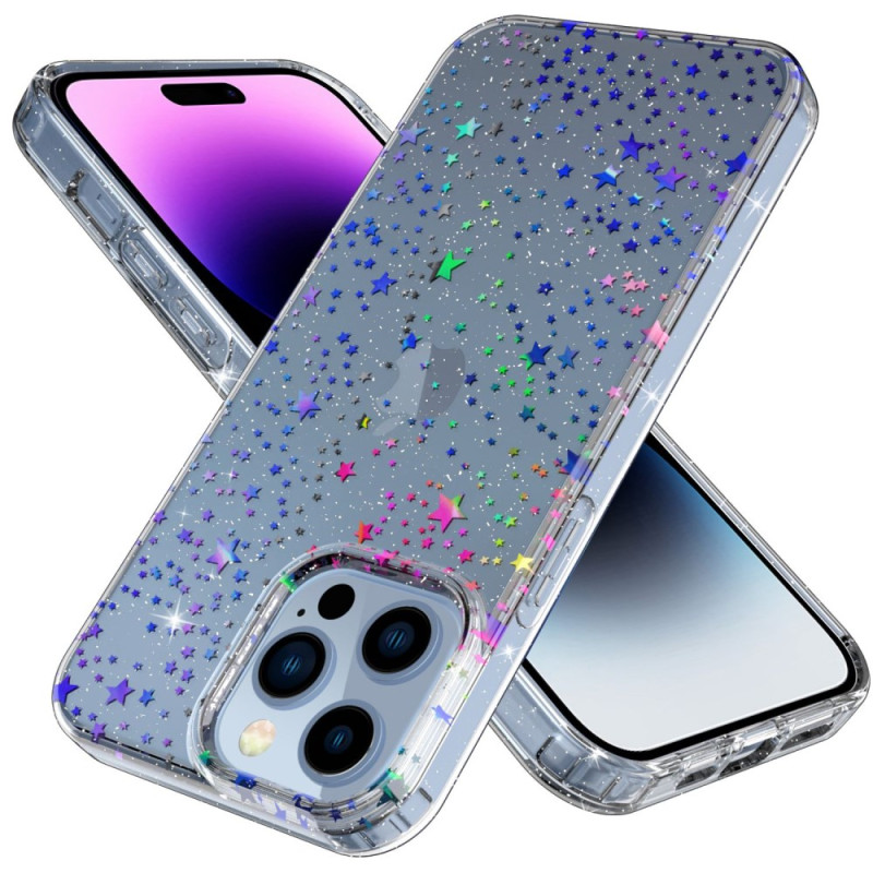 iPhone 14 Pro Max Clear Star Case