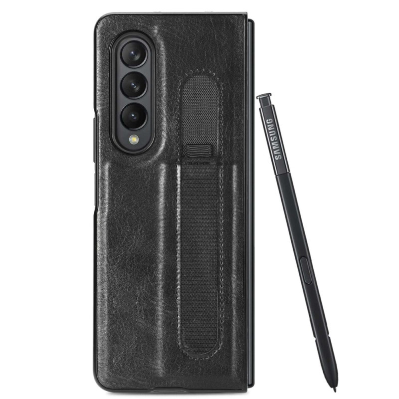 Samsung Galaxy Z Fold 4 Mock Leather Case Stylus