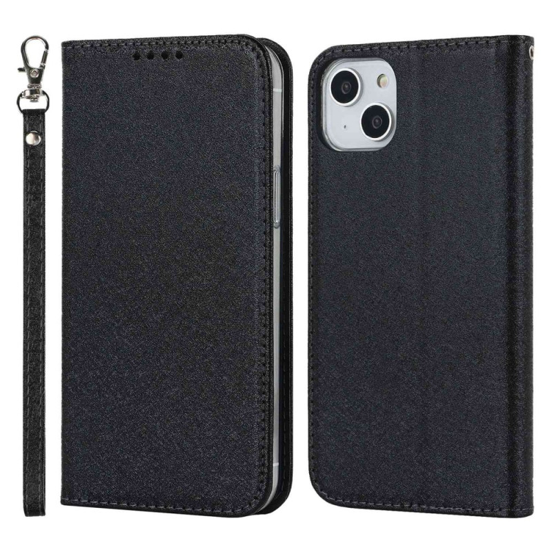 Estojo iPhone 14 Plus Style Soft Leather with Strap