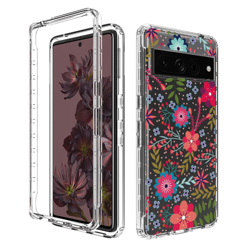 Google Pixel 7 Pro Case Fancy Flowers