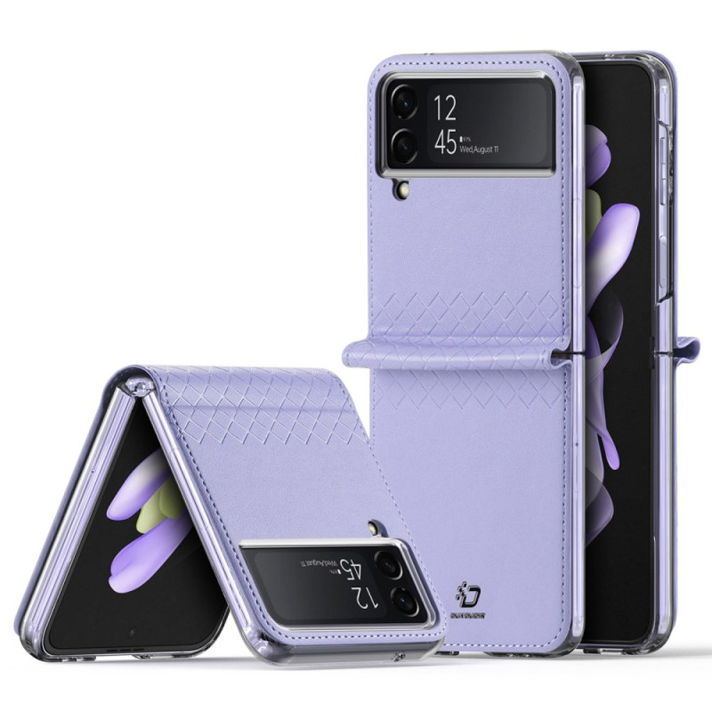 Samsung Galaxy Z Flip 4 Mock Leather Case Dux Ducis