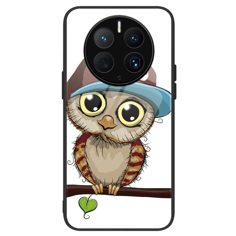 Huawei Mate 50 Pro Capa de vidro temperado Bad Owl