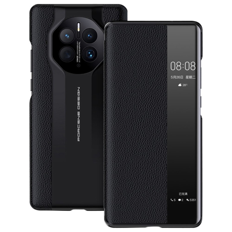 Ver Capa Huawei Mate 50 Pro Leatherette Lychee
