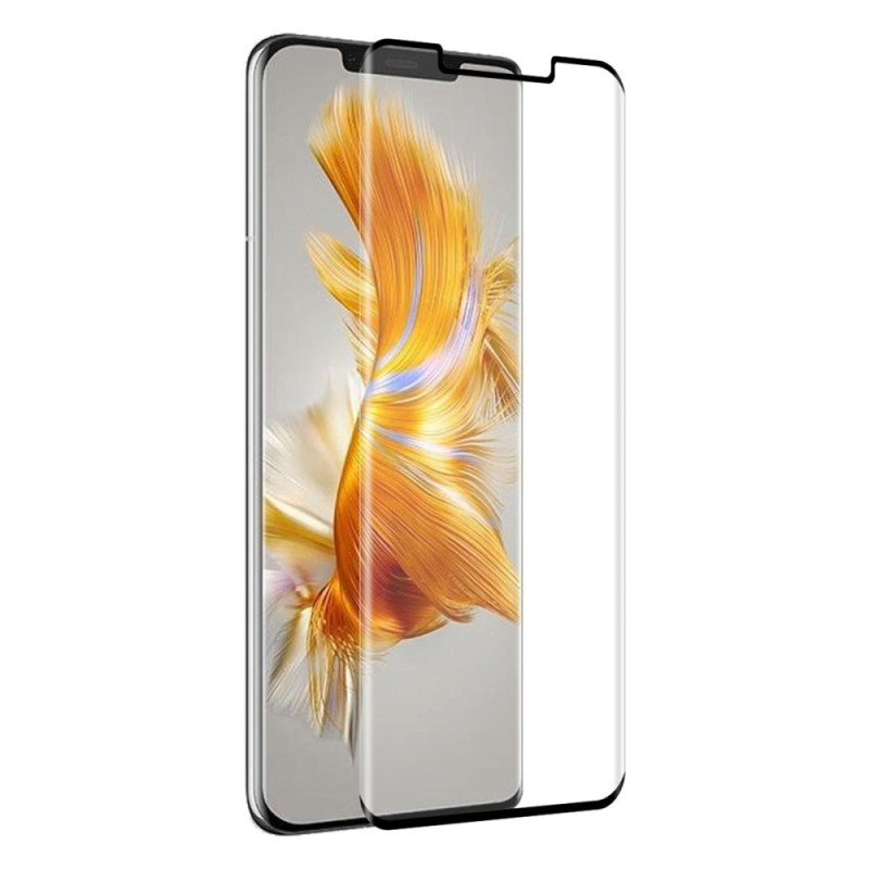 Película protectora de ecrã de vidro temperado Huawei Mate 50 Pro Preto de contorno