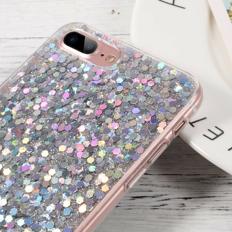 iPhone 7 Plus / 8 Plus Capa Glitter Premium