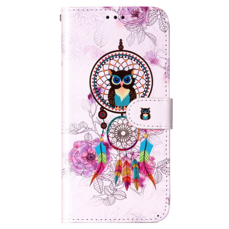 Capa Xiaomi 12 Lite Strap Owl Dreamcatcher