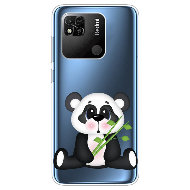 Xiaomi Redmi 10A Panda Transparente em Capa Gira
