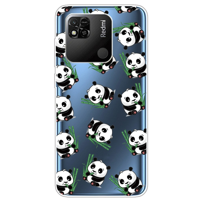 Xiaomi Redmi 10A Capa Pandas Transparente
