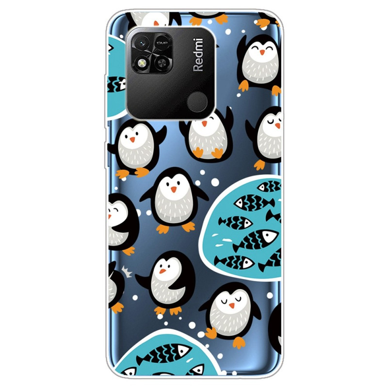 Xiaomi Redmi 10A Capa transparente para pinguins