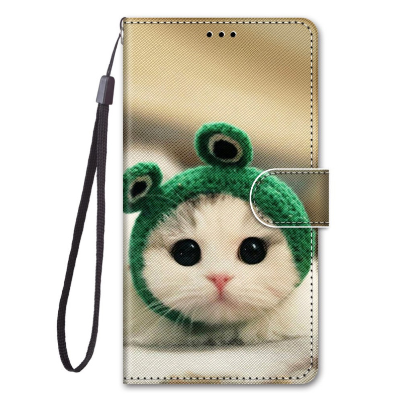 Xiaomi Redmi 10A Capa de cinta de gato engraçado