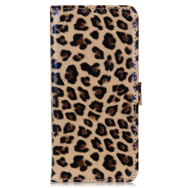 Xiaomi Redmi 10A Capa de pele de leopardo