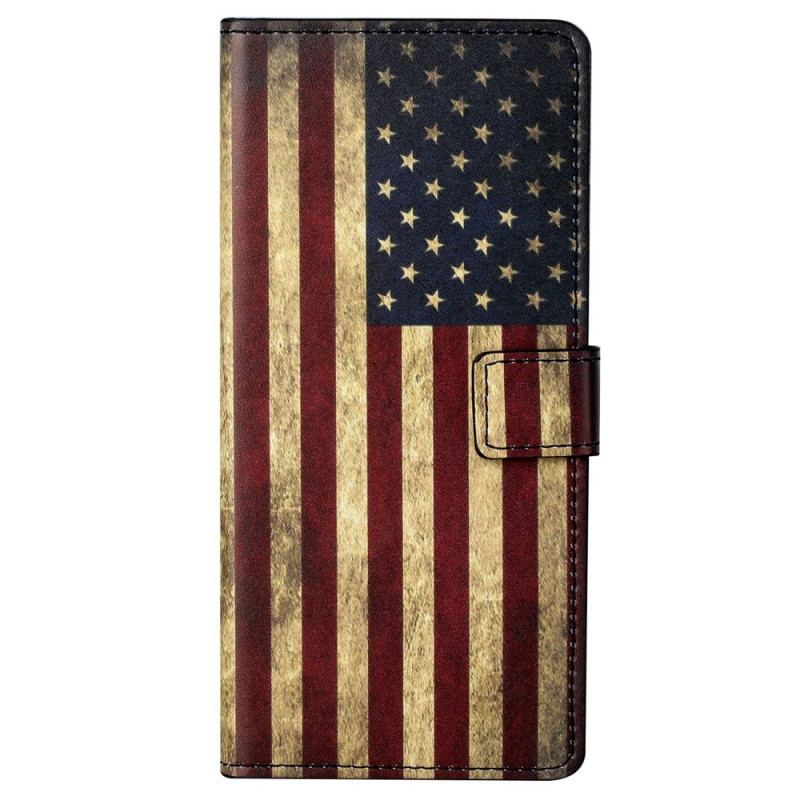 Samsung Galaxy S23 5G Case Vintage Bandeira Americana