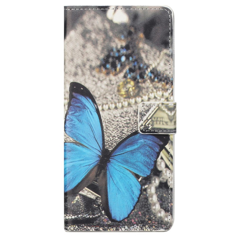 Samsung Galaxy S23 5G Capa Azul Butterfly
