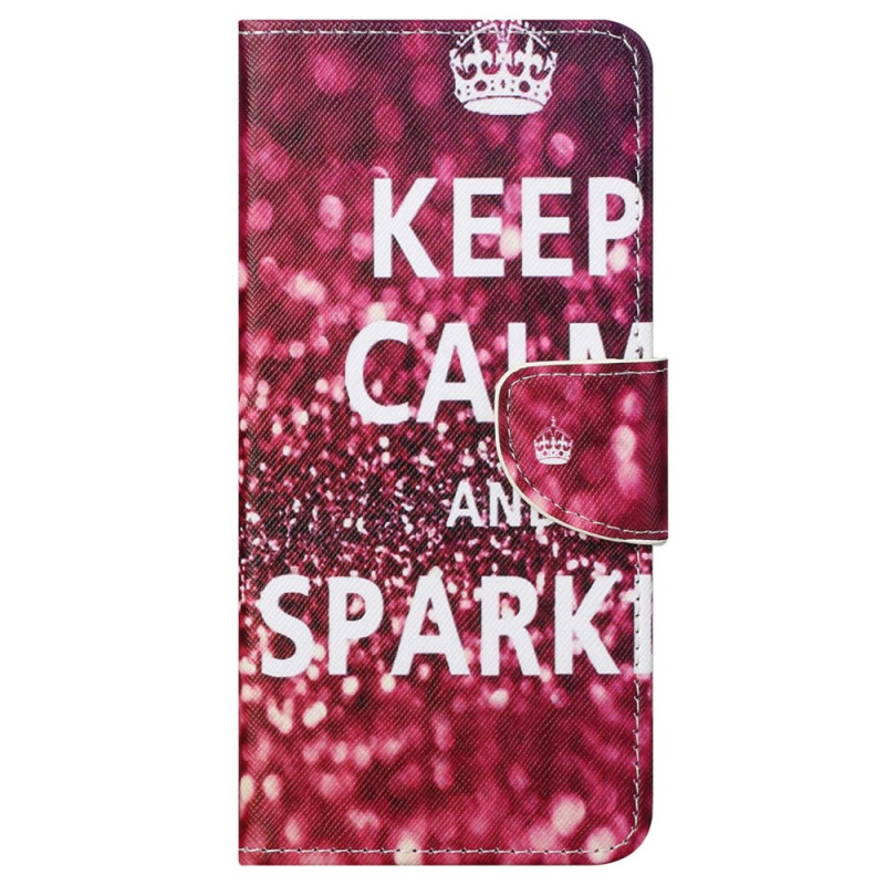 Capa Samsung Galaxy S23 5G Keep Calm and Sparkle