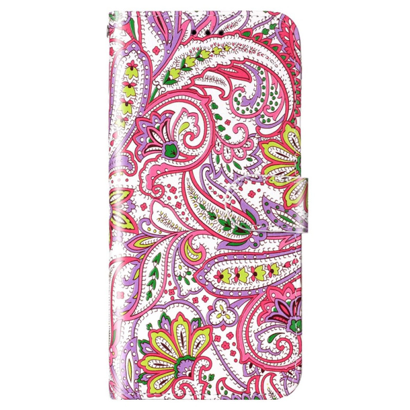 Capa para Samsung Galaxy A04s estilo caxemira com alça